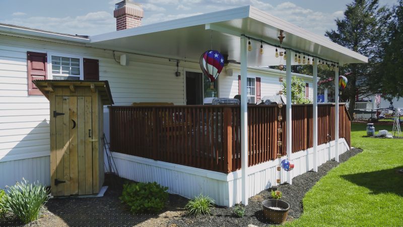 Vinyl Skirting Installation