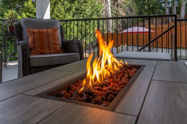 Gas Fire Pit Installation in Clearfield