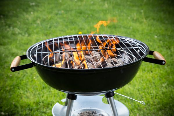 Charcoal Grill Assembly in Clearfield