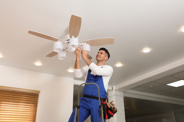 Ceiling Fan Bulb Replacement in Clearfield